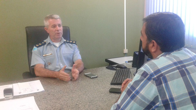 Tenente Coronel Moraes e Celso Daniel