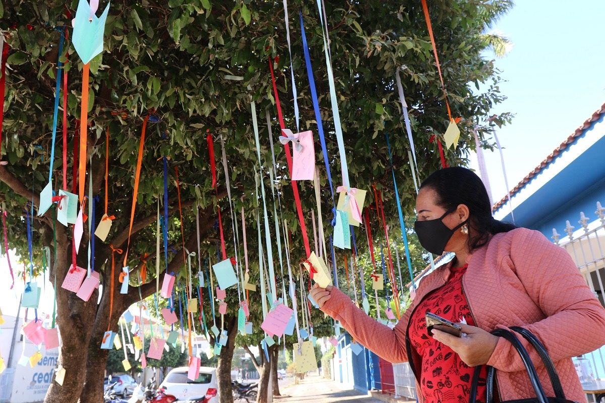 Ações alusivas ao Dia de Luta Antimanicomial da Secretaria de Saúde de TL. Foto: Asse, de Comunicação da Prefeitura de TL