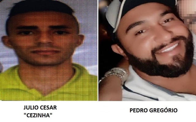 Dupla da cidade de Três Lagoas (MS) continua foragida. - Foto: Divulgação / Polícia Civil