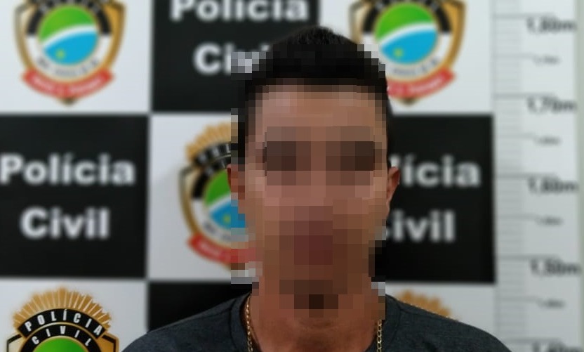 O aparelho foi localizado em posse de F.S.N. (28) em um condomínio do Novo Oeste. Foto: Divulgação