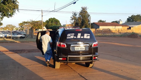 Homem com mandado de prisão em aberto é preso no bairro Guanabara pelo SIG. Foto: SIG.