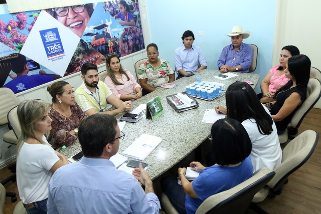Equipes sendo preparadas para o início do “Saúde na Hora”. Foto: Divulgação.