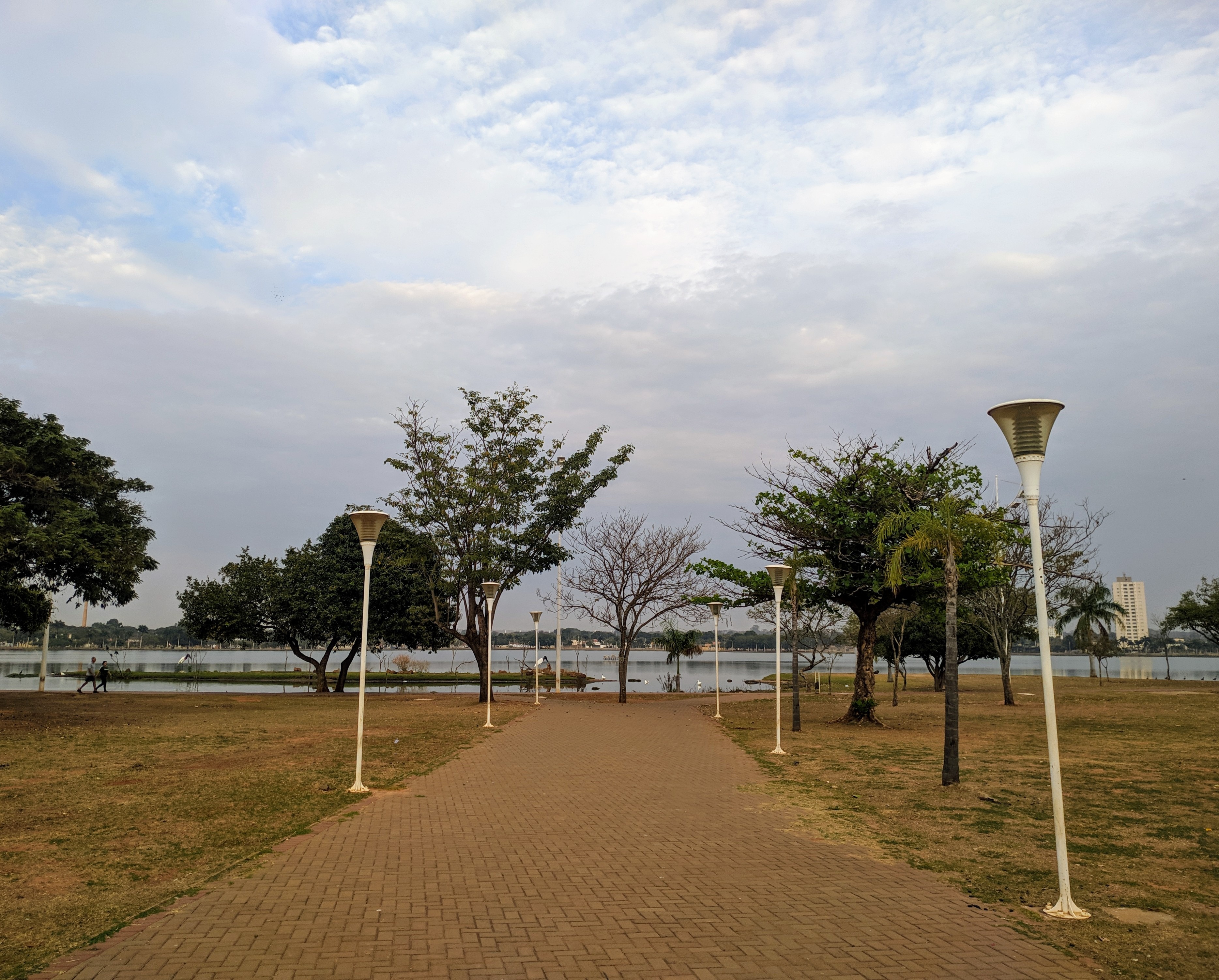 O céu nublado na manhã desta terça-feira (27). Foto: Rodrigo de Freitas/Rádio Caçula