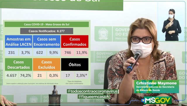 Divulgação do Boletim Epidemiológico desta quinta-feira (21). Foto: Facebook/SES 