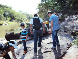 Vestígios chamam a atenção de turistas eestudiosos (Foto: Divulgação/SPU-MS)