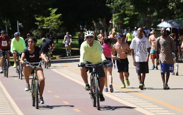 Parque Ibirapuera, em São Paulo, capital do estado mais populoso do país — Foto: Renato S. Cerqueira/ Futura Press/Estadão Conteúdo