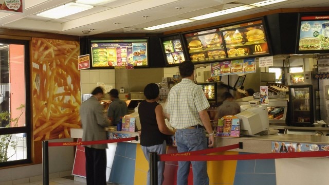 Lanchonete Mc Donald´s Foto: Agência O Globo