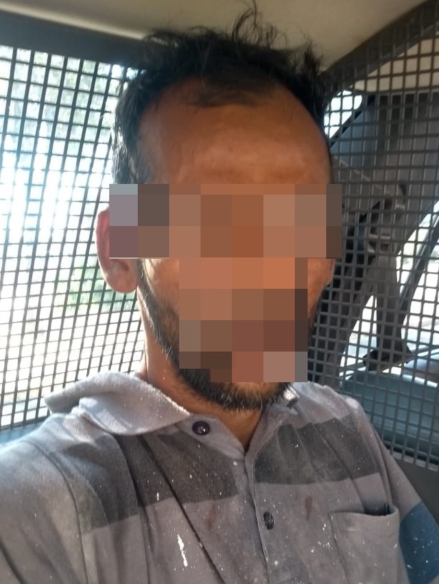 O pintor, de 38 anos, foi identificado como o autor do furto e confessou o crime