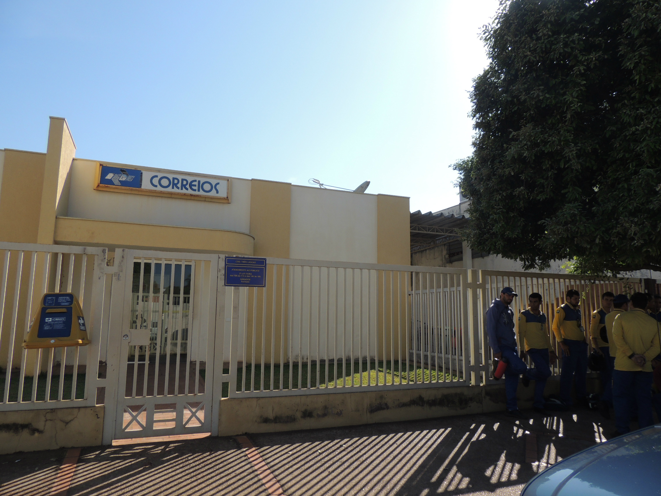 A greve durou pouco mais de duas horas.Foto: Rádio Caçula