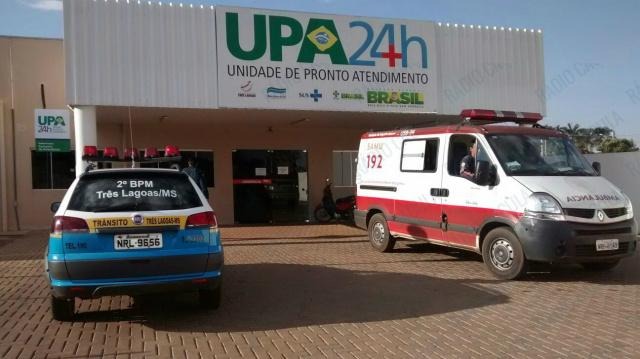 Vítima e autor foram encaminhados até a UPA para receber atendimento médico – Foto: Arquivo / Rádio Caçula