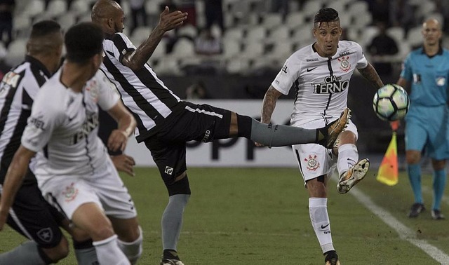 Botafogo e Corinthians se enfrentaram no Engenhão (Foto: Daniel Augusto Jr/Agência Corinthians)