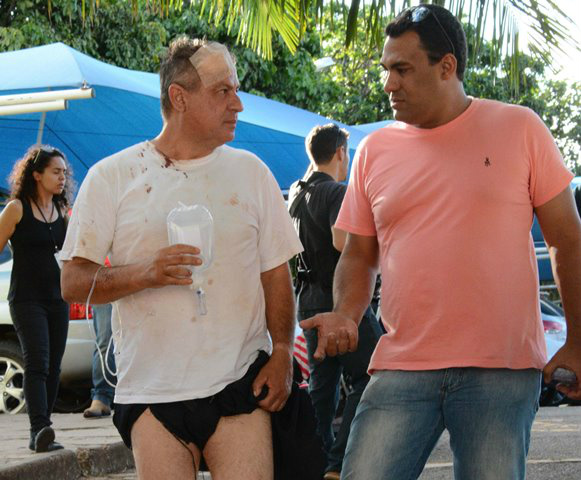 Osmar ficou horas em UPA depois de acidente - Foto:Correio do Estado