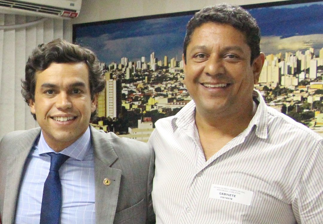 Deputado Beto Pereira e o vereador Toninho tabalhando por Brasilãndia