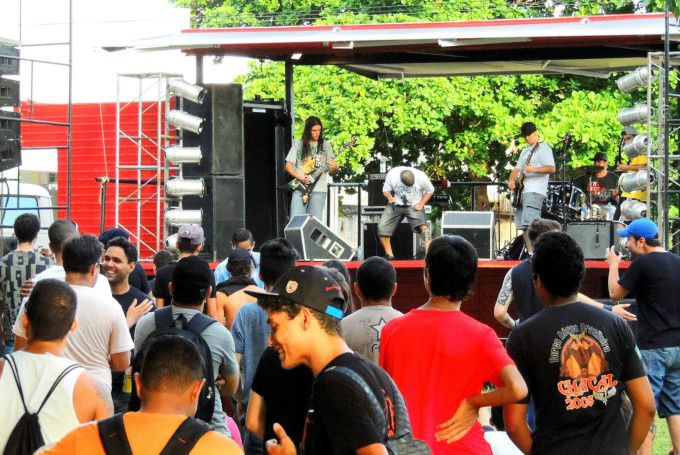 Foto de arquivo Rádio Caçula