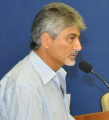 foto de arquivo do Secretário Mun. de Transito Milton da Silveira