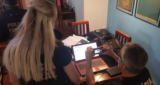 Operação contra pornografia infantil prende 23 pessoas – Foto: Polícia Federal/Divulgação