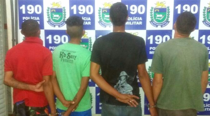 Todos foram encaminhados para Delegacia de Pronto Atendimento Comunitário. (Foto: Rotai)