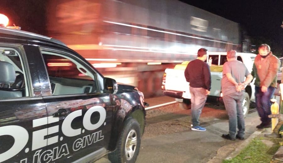 Servidor usava viatura oficial do Ministério da Saúde para narcotráfico. Foto: Divulgação