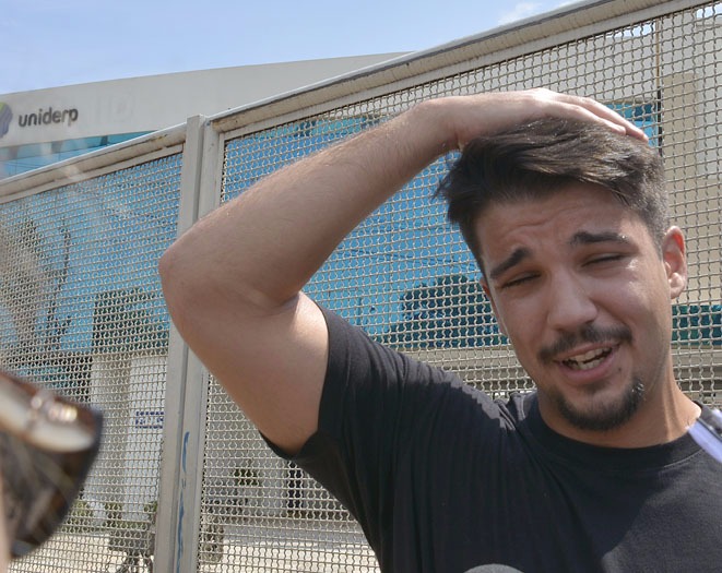 Gabriel Almeida ficou surpreso ao saber que não poderia fazer a prova. (Foto: Correio do Estado)