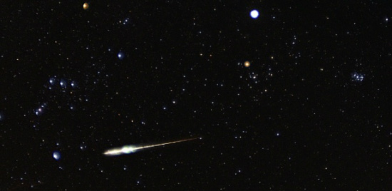 Taurídeas não tem uma noite com grande pico como outras chuvas de meteoros.