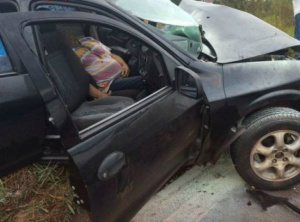 Vítimas morreram no local. Foto: Maracaju Speed