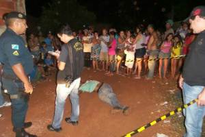 Dyego foi morto na viela que dá acesso a Favela Madalena por dois homens - fonte midia max
