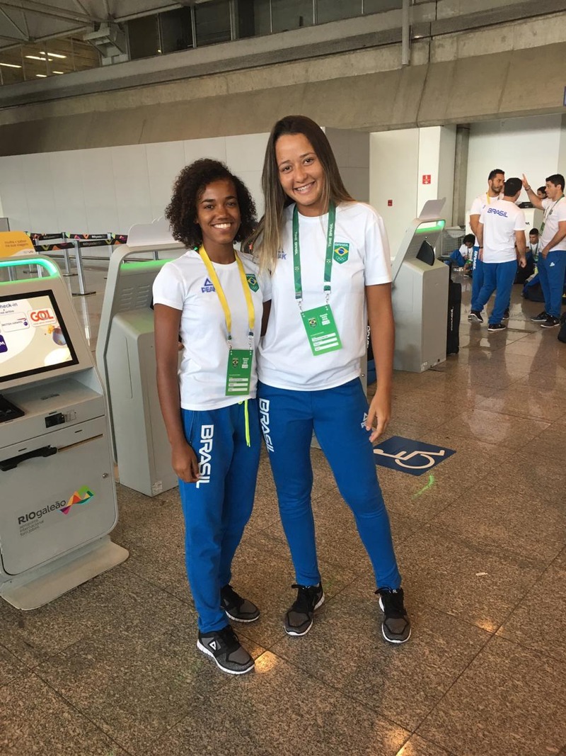 Aninha e Thamela (ES) são a dupla brasileira de vôlei de praia