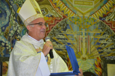 Bispo emérito de Dourados, Dom Redovino Rizzardo faleceu no domingo (Foto: Rádio Coração)