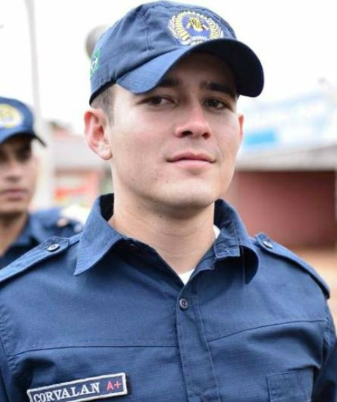 PM César Augusto Corvalan MachadoFoto: Reprodução
