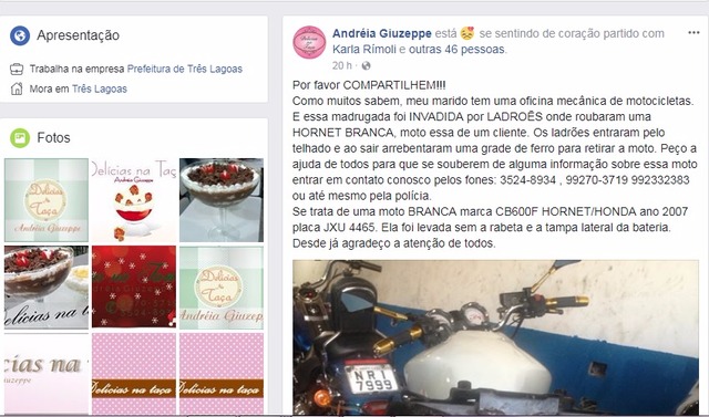 (Reprodução Facebook)