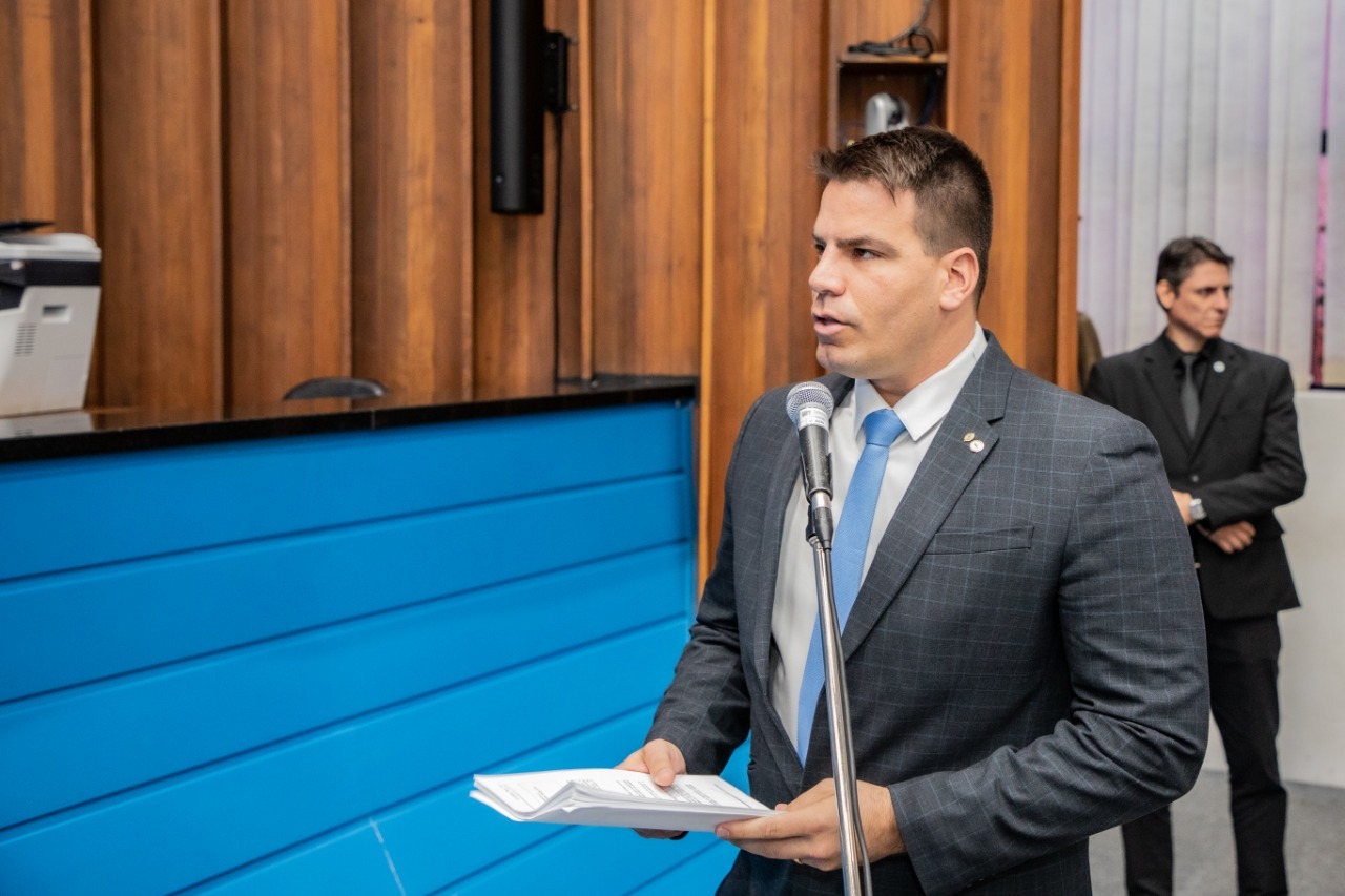 O deputado estadual Capitão Contar (PSL), apresentou nessa terça-feira (10) um Projeto de Lei com a principal finalidade de proteger crianças e adolescentes de Mato Grosso do Sul de exposições à erotização precoce. Foto: Divulgação.