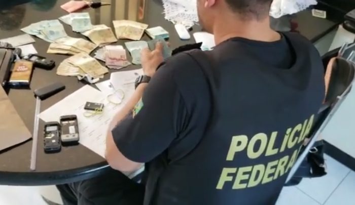 PF durante uma das fases da operação (Arquivo, ilustrativa)