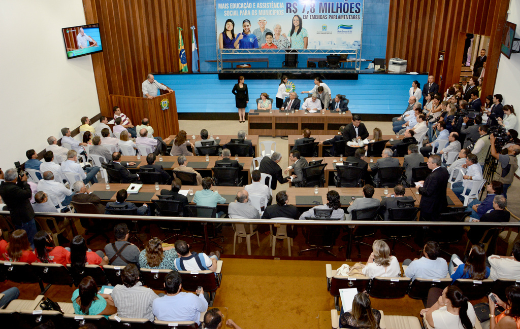 Plenário da Assembleia LegislativaFotos: Roberto Okamura - ALMS