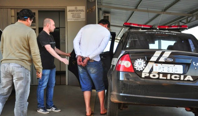 Evandro foi preso há dois dias (Foto: Divulgação)