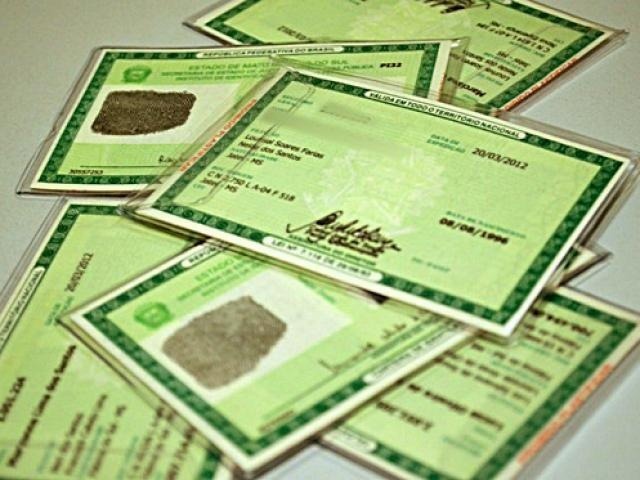Documentos de identidade em MS (Foto: Divulgação/Sejusp)