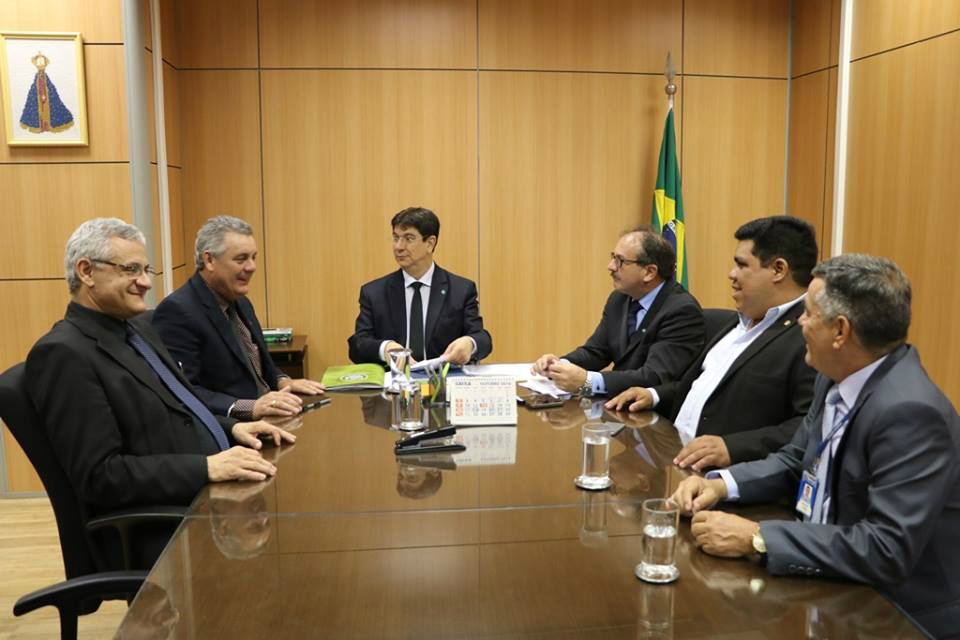 Angelo Guerreiro visitou ministros e solicitou recursos para Três Lagoas. Foto: Ascom