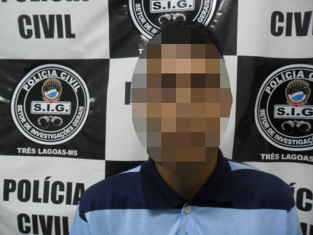 Preso e autuado em flagrante