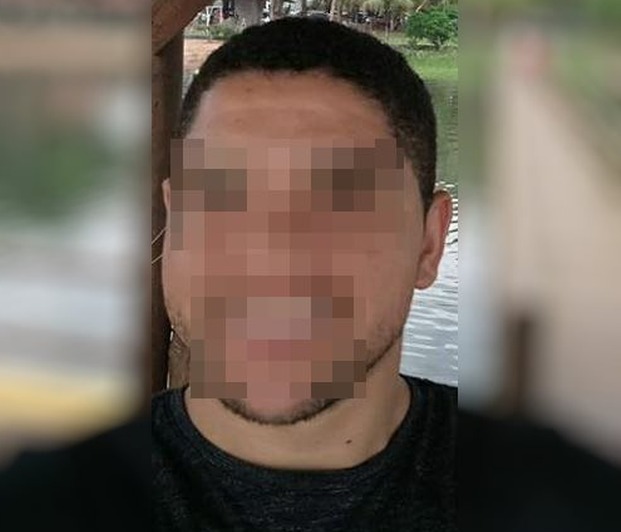O autor confesso do incêndio criminoso em uma tabacaria em Três Lagoas. Foto: SIG