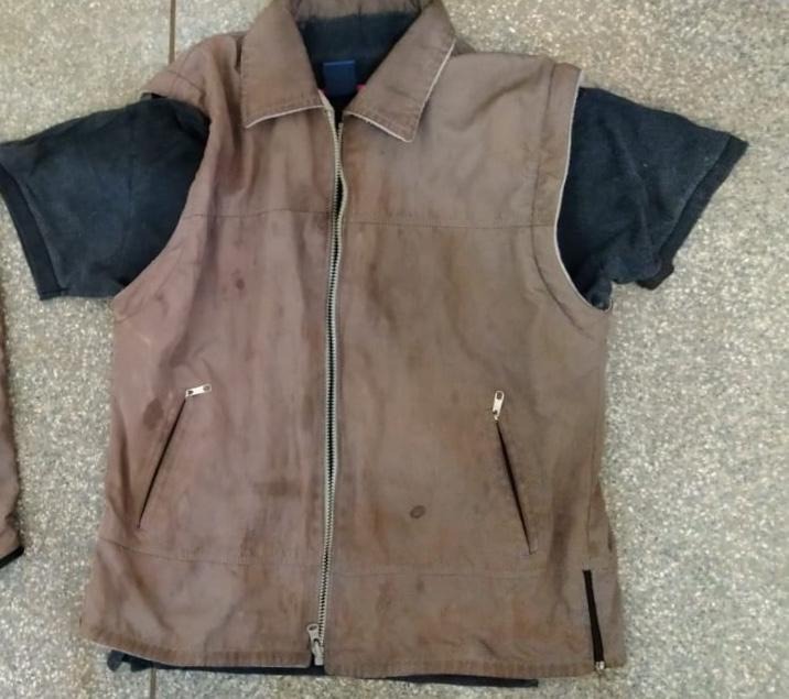 Roupas usada pelo suspeito durante o crime também foram apreendidas pela Polícia Civil - Foto: Divulgação / Polícia Civil