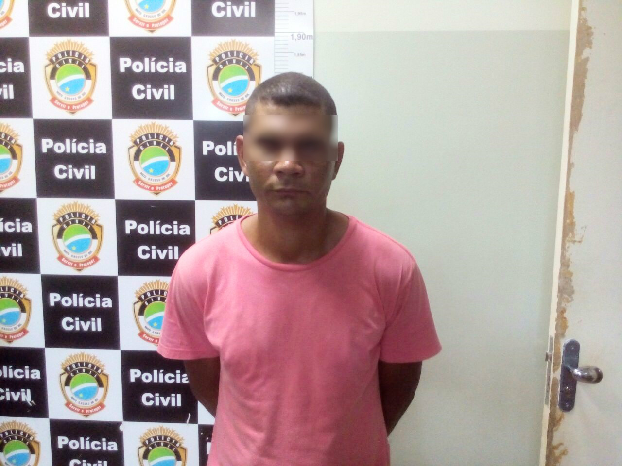 Luciano Botelho de 34 anos foi preso por tráfico de drogas. Foto: Rádio caçula.
