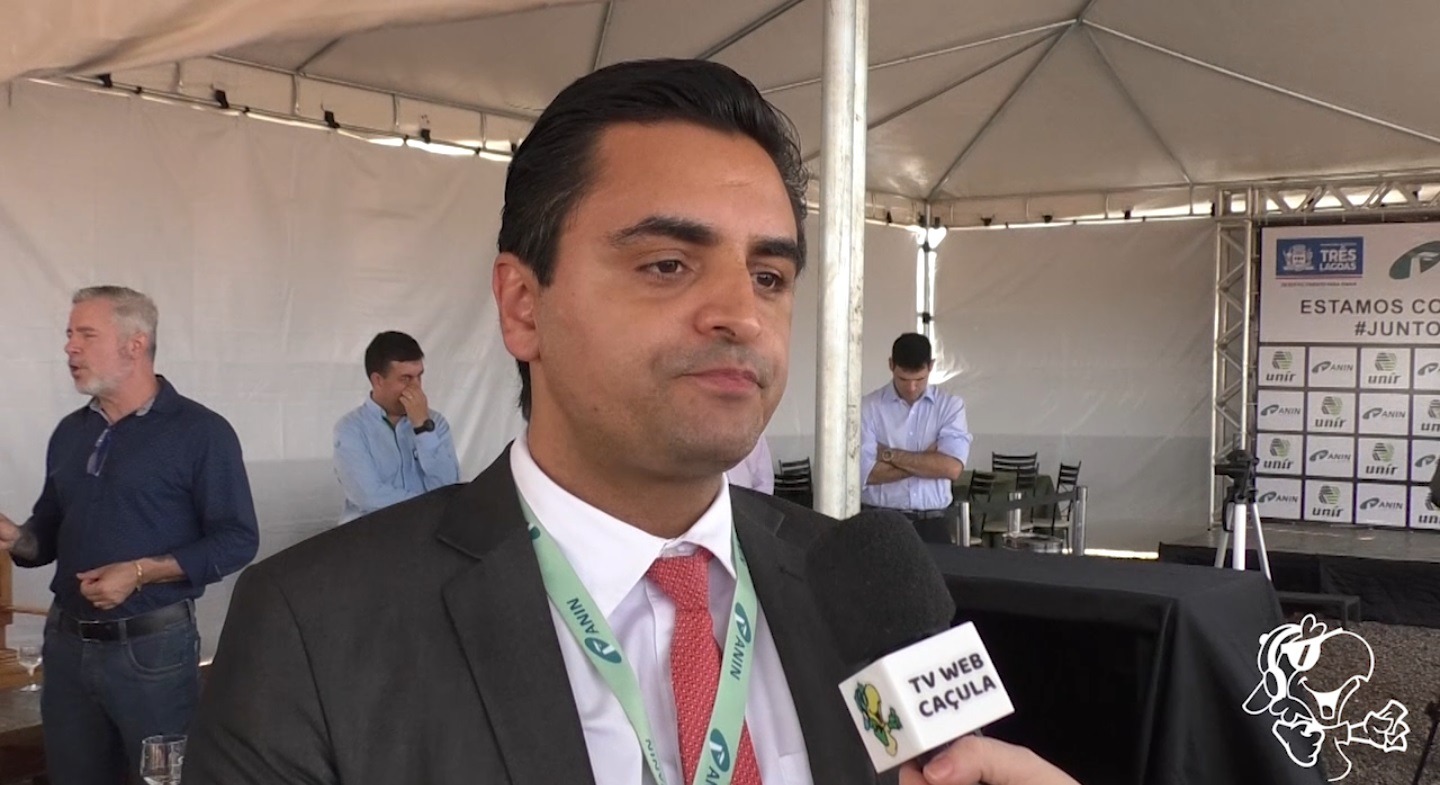 O empresário Aurio Lima destacou que depende apenas algumas partes mais burocráticas do FCO (Fundo Constitucional de Financiamento do Centro-Oeste) para fazer liberações dos investimentos - Foto: Reprodução / TV Web Caçula