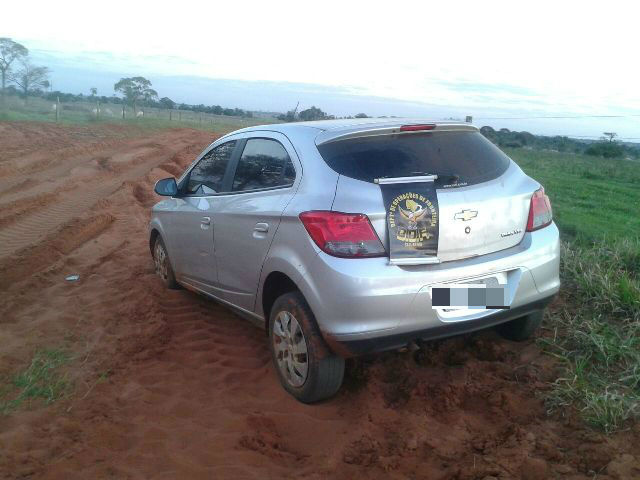 Veículo que havia sido furtado é  recuperado pelo DOF na rodovia MS 180.