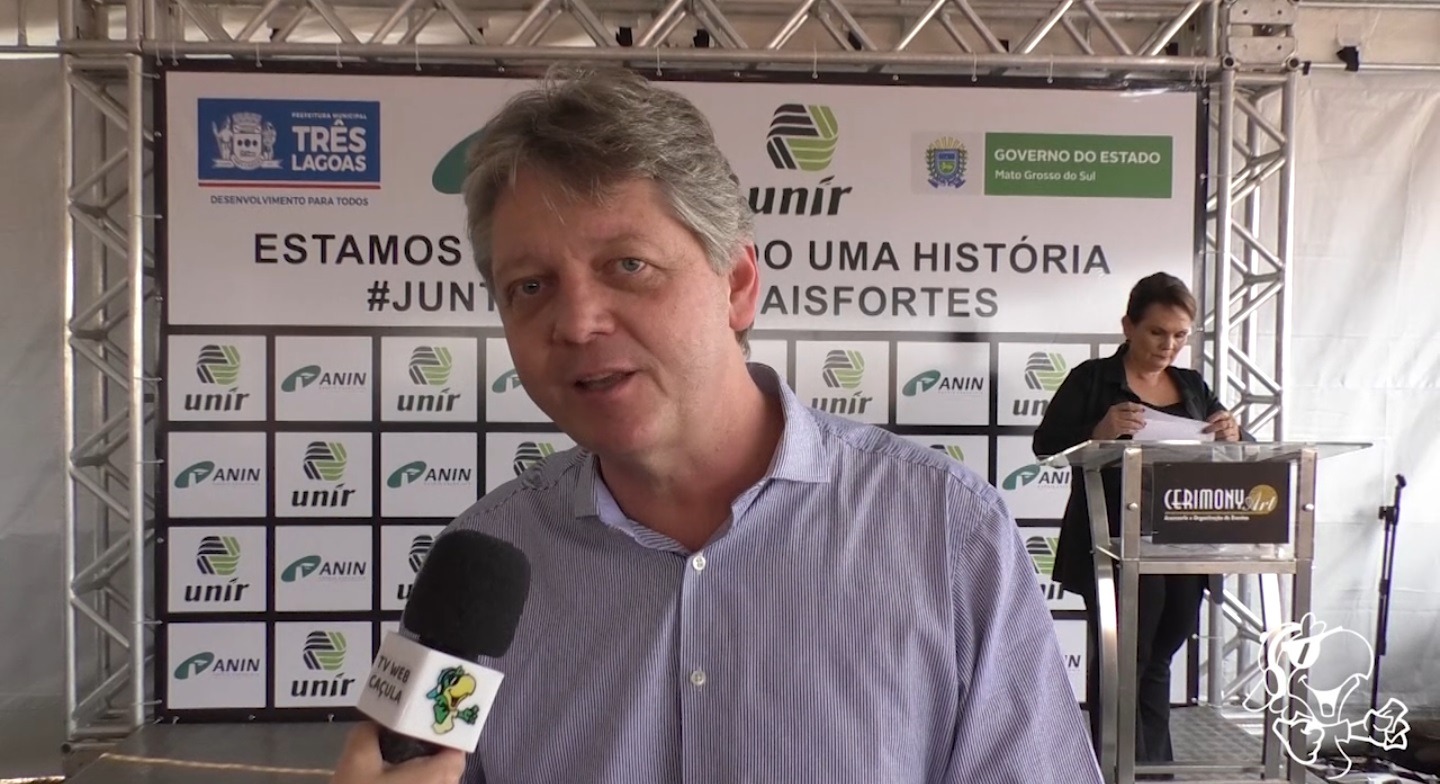 O Secretário de Estado de Desenvolvimento Econômico Jaime Verruck destacou que o incentivo fiscal pode é um instrumento que o Estado possui para atrair novos investidores - Foto: Reprodução / TV Web Caçula