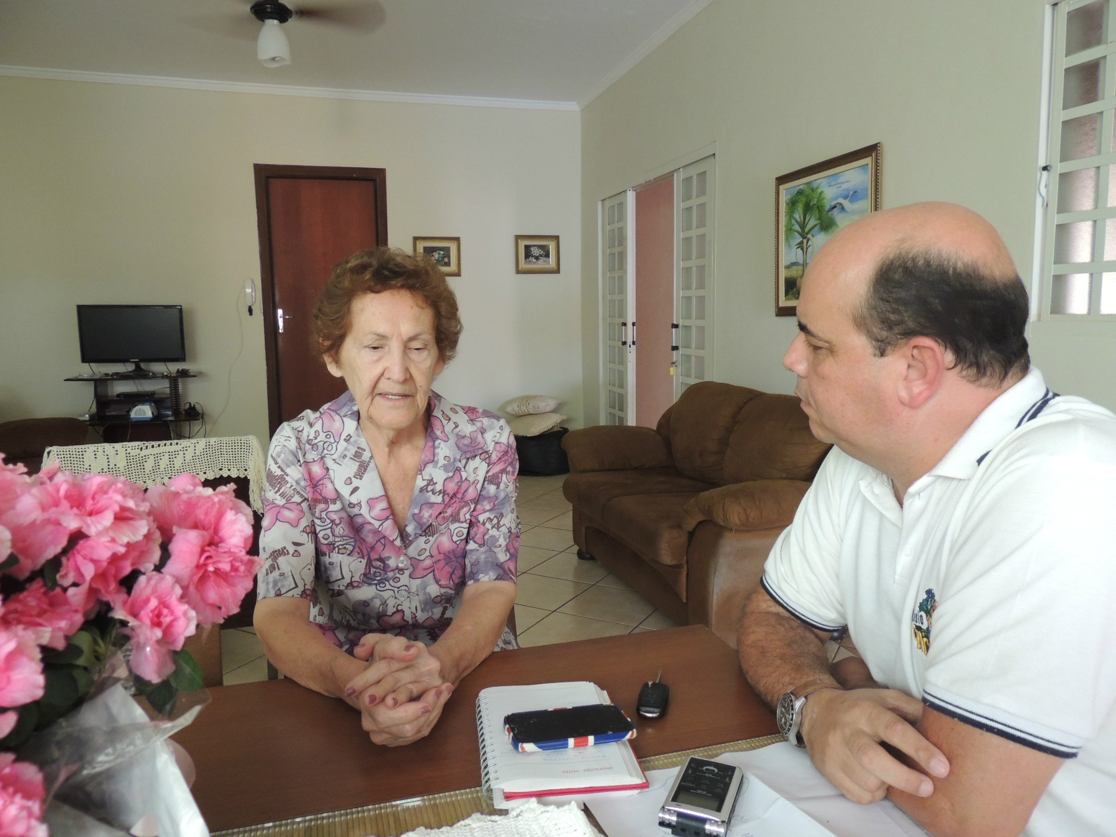 A Professora foi criadora da letra do Hino de Três Lagoas. Foto: Rádio Caçula.
