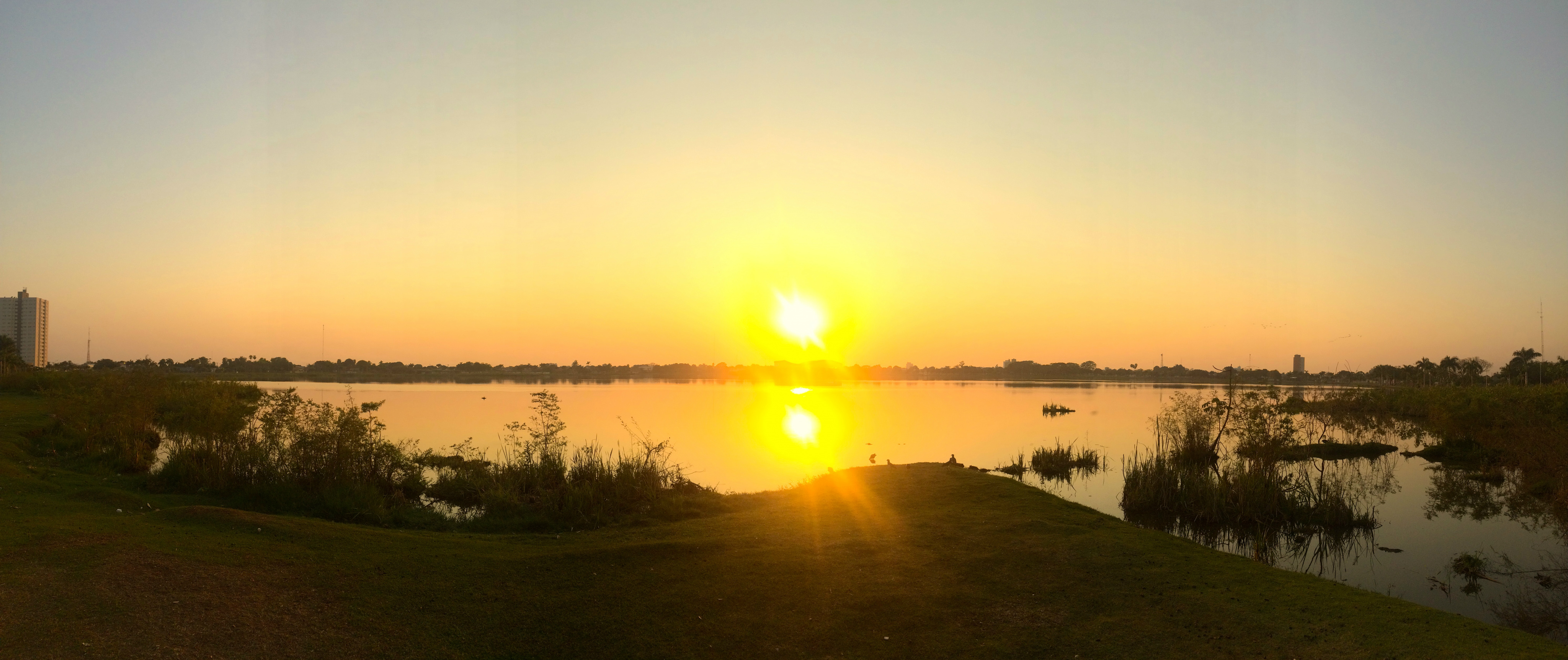 Lagoa maior em Três Lagoas (Foto: Lucas Leal)