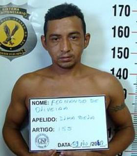 Foto: Divulgação/Polícia CivilFernando de Oliveira tem mais e 20 passagens por furto