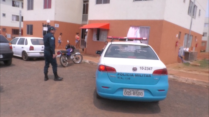Uma ocorrência de tentativa de homicídio foi registrada nesta manhã de sexta (20), no residencial Rui do Cavaquinho. Foto: Hugo Leal/Rádio Caçula.
