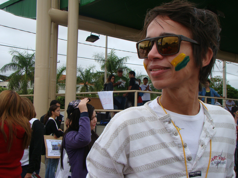 Leles Guilherme - Organizador e porta voz do movimento