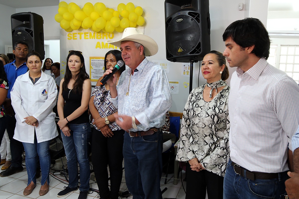 Prefeito ressaltou importância do atendimento humanizado na Saúde. Foto: Reprodução.