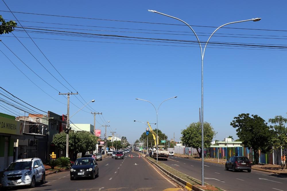 O prefeito Angelo Gueirreiro anunciou em sua rede social que, na próxima segunda (15), quando Três Lagoas (MS) completa 105 anos, as luzes serão acesas.. Foto: PMTL.